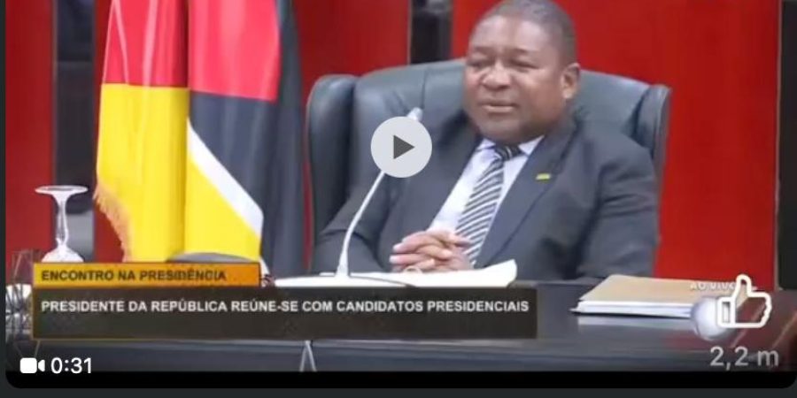 PR não disse que Venâncio Mondlane é candidato da Renamo, nem invocou o nome Elvino, mas sim de Paulo